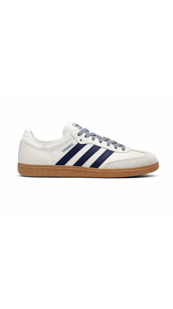 Adidas Samba Off White Navy Blue