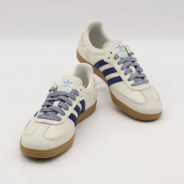Adidas Samba Off White Navy Blue