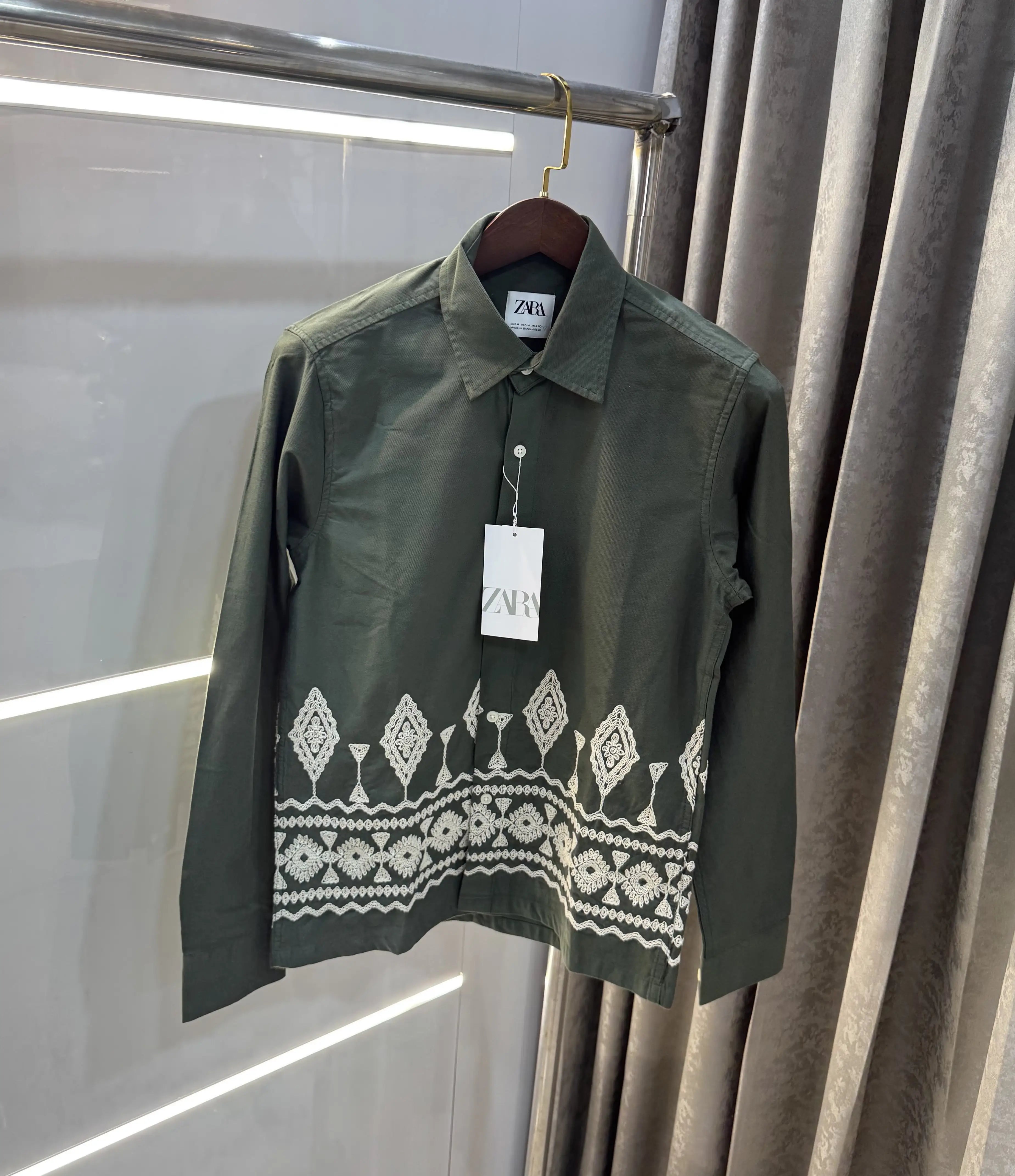 Zar a Olive Designer Premium Shirt Main image