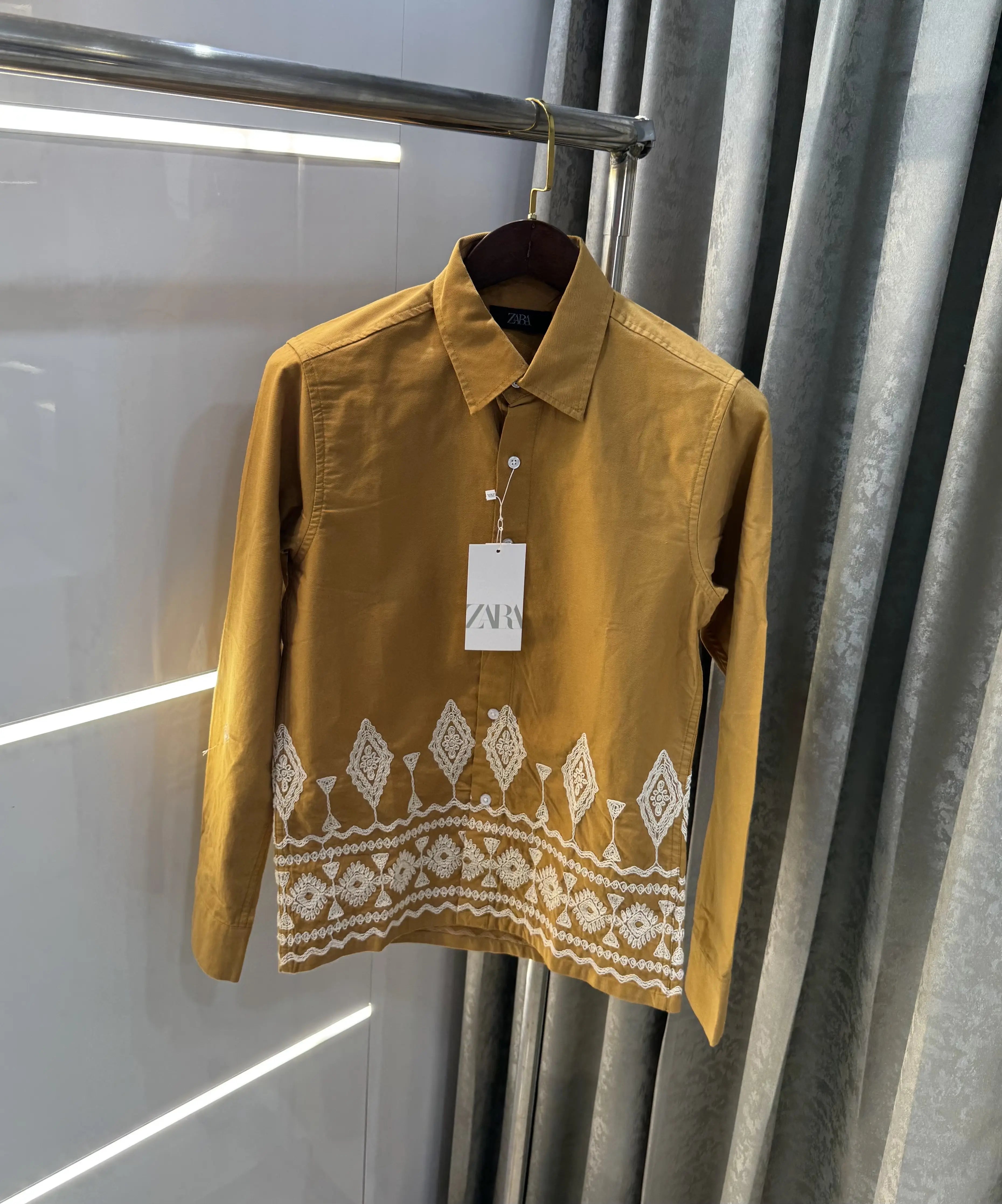 Zar a Khakhi Designer Premium Shirt Main image