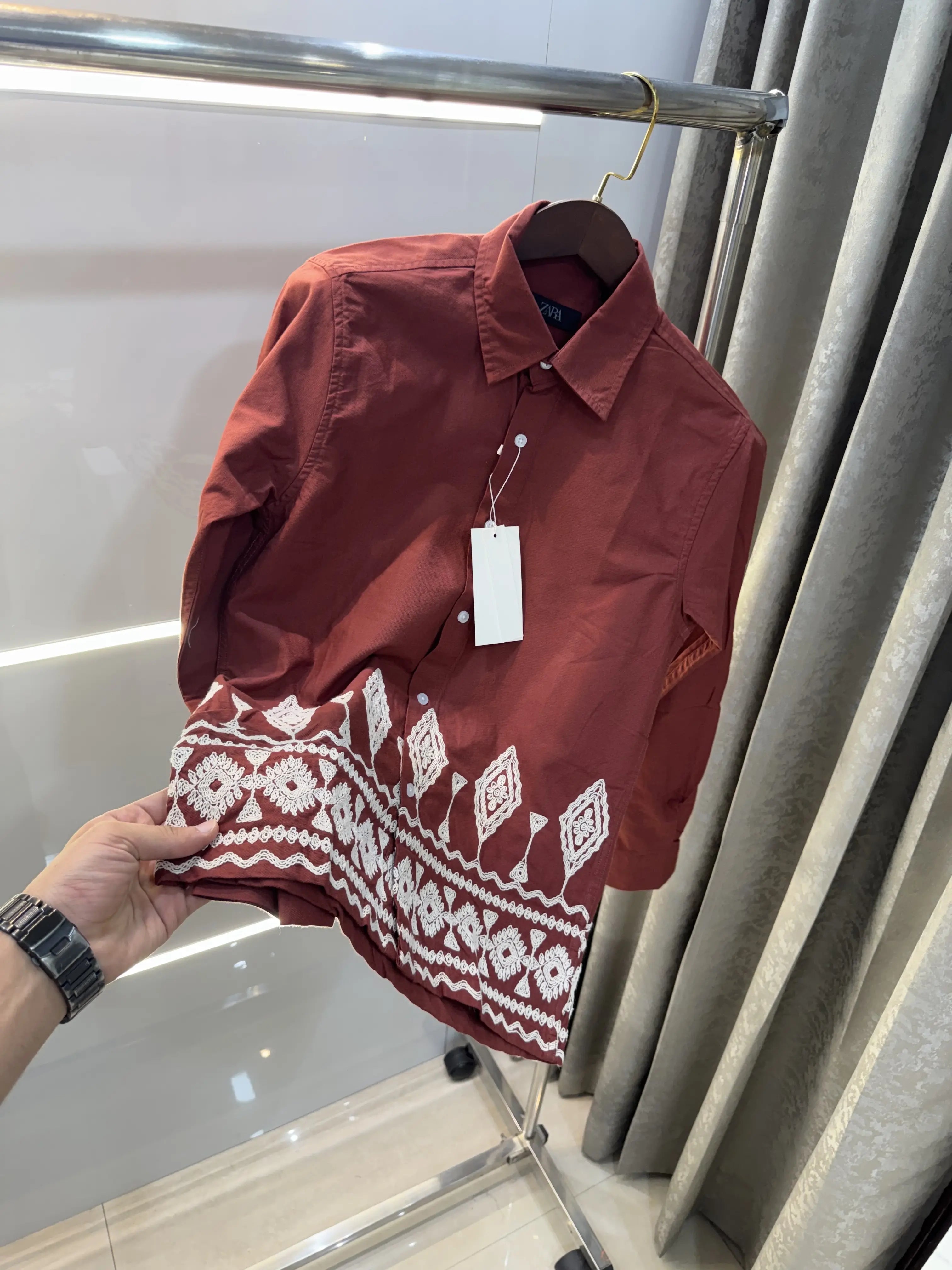 Zar a Rust Designer Premium Shirt Secondary image