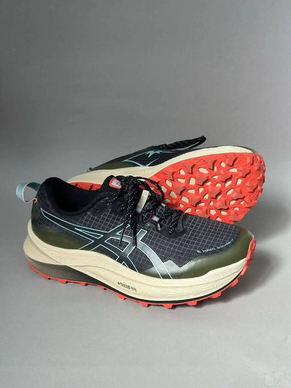 Asics Trabuco Max Black Green Shoes