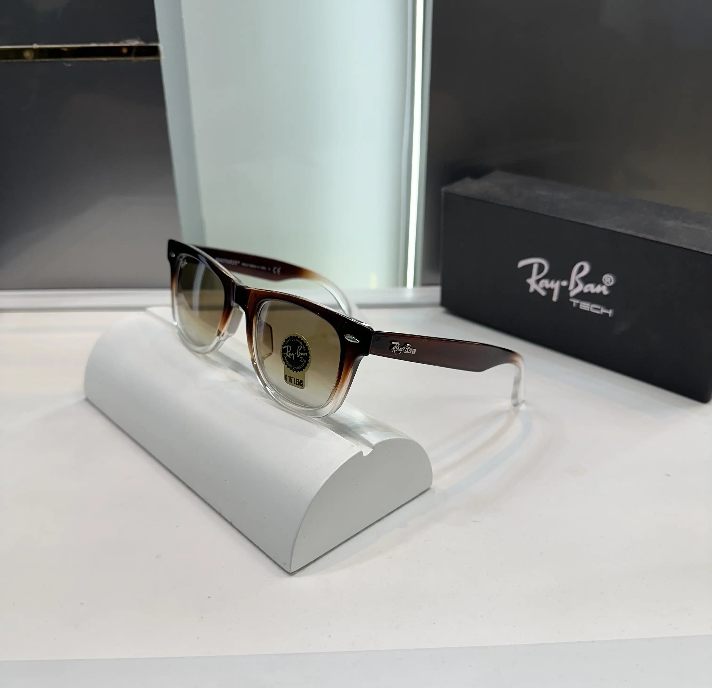 Ray Ban Ice Brown Premium Shades 2140 Main image