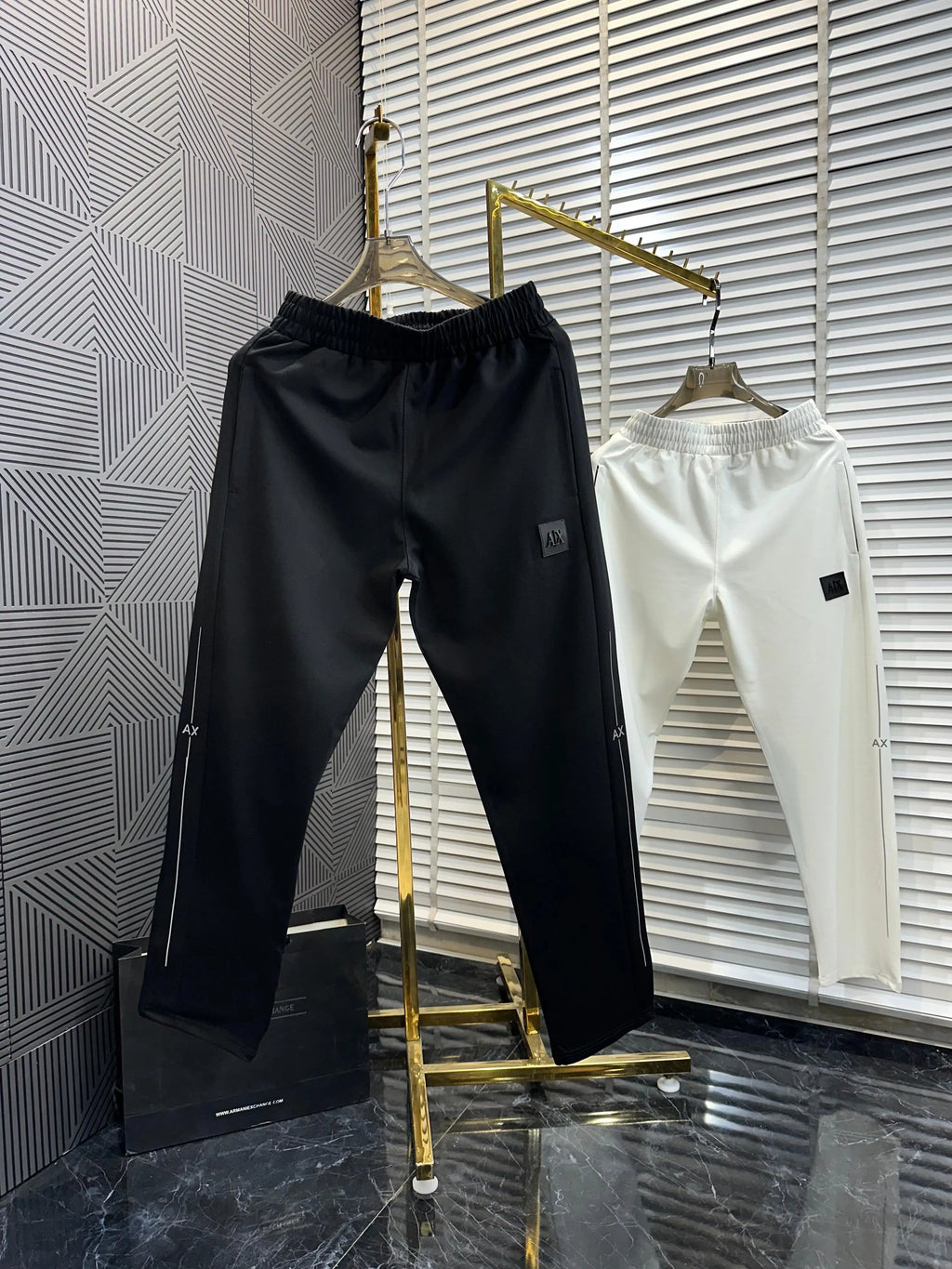 Arman i Exchange Black Logo Work Imported Trackpant