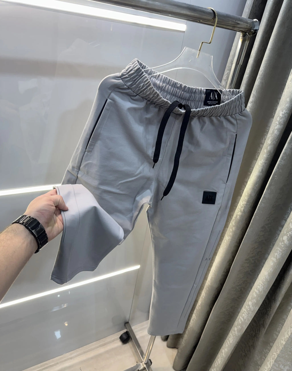 Arman i Exchange Grey Logo Work Imported Trackpant