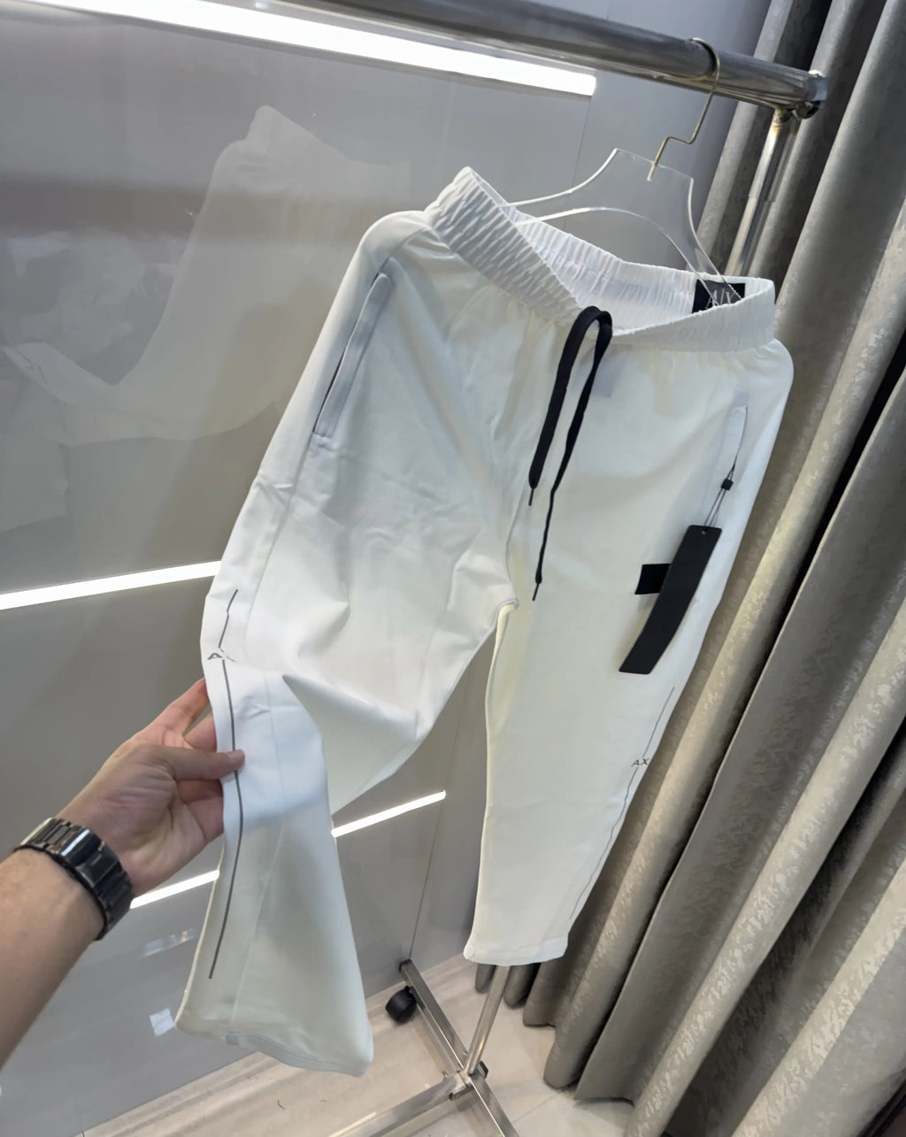 Arman i Exchange White Logo Work Imported Trackpant