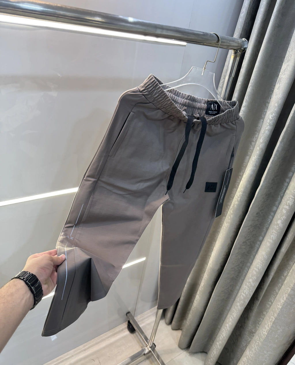 Arman i Exchange Dark Grey Logo Work Imported Trackpant