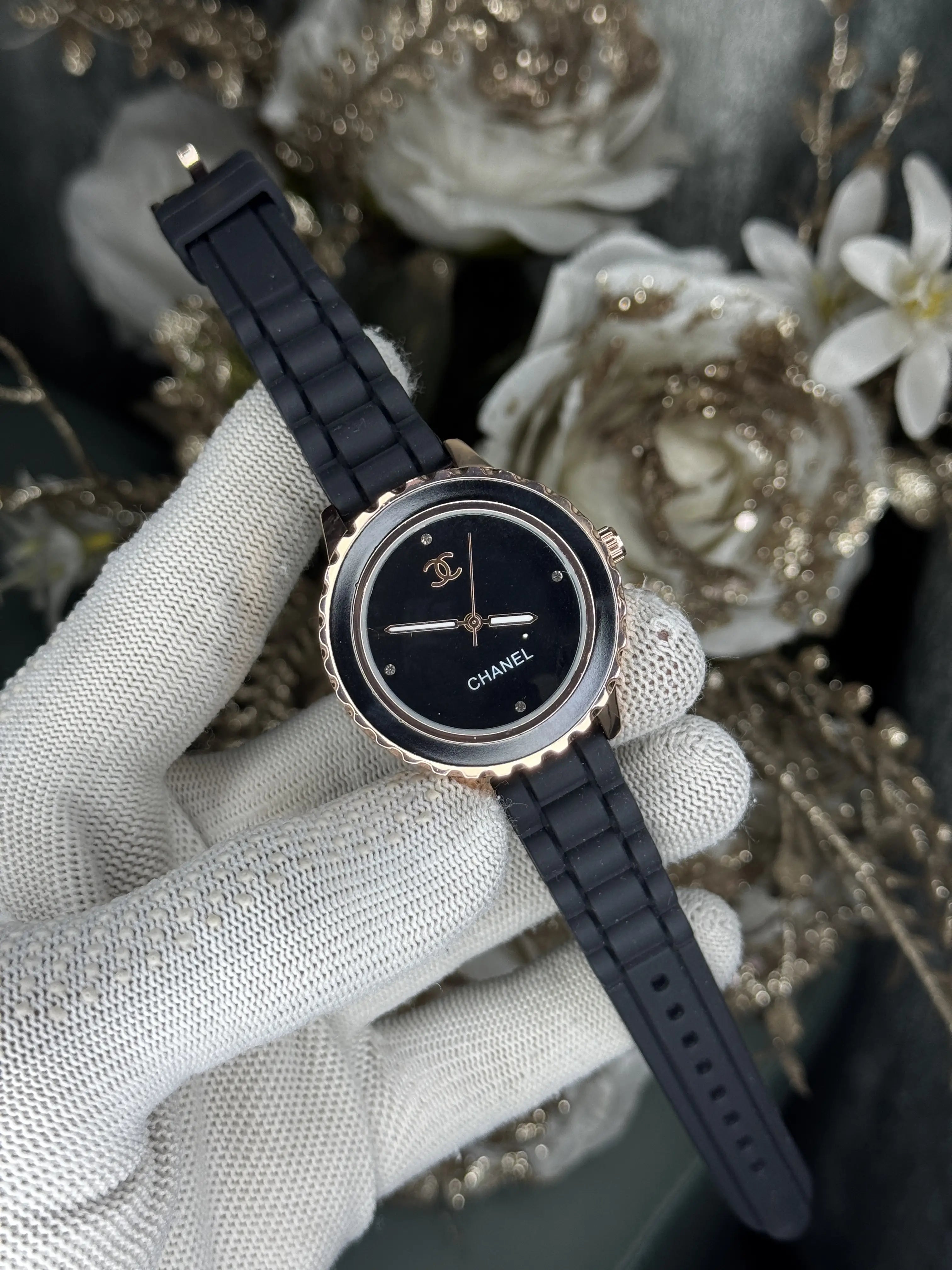 Chanel Paris Copper Black Premium Ladies Watch Secondary image