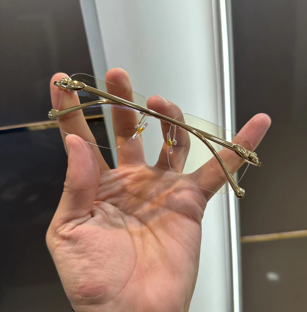Cartier Jaguar Gold Premium Glasses 3080