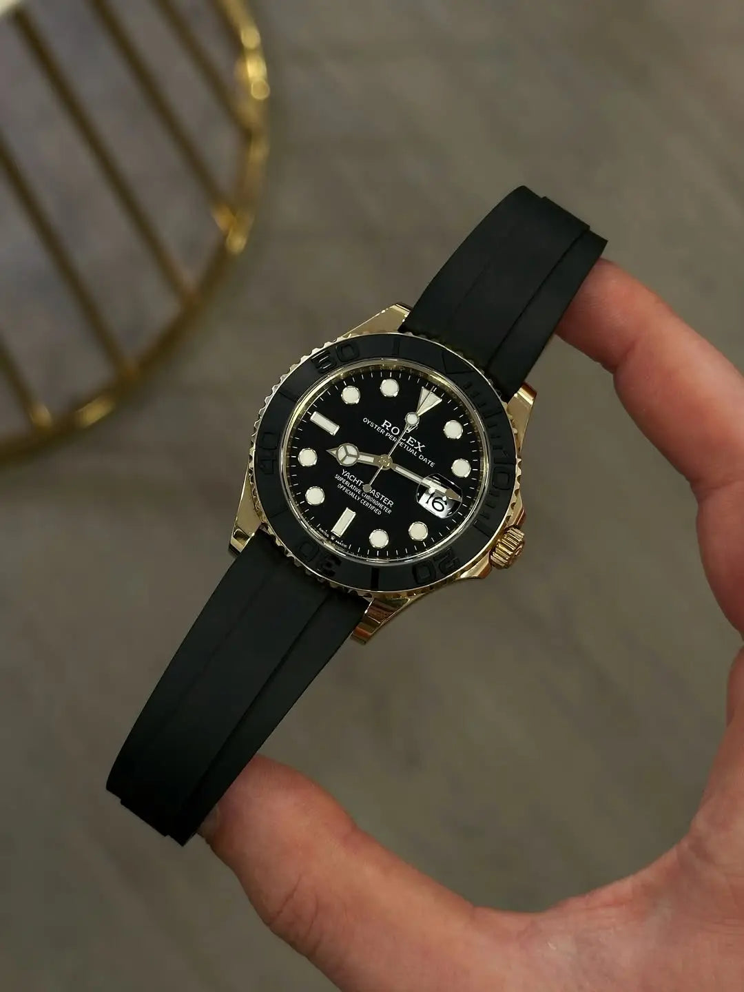 Rolex Yacht Master gold