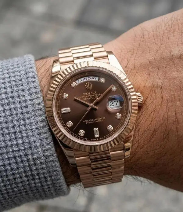 Rolex Day/Date Brown