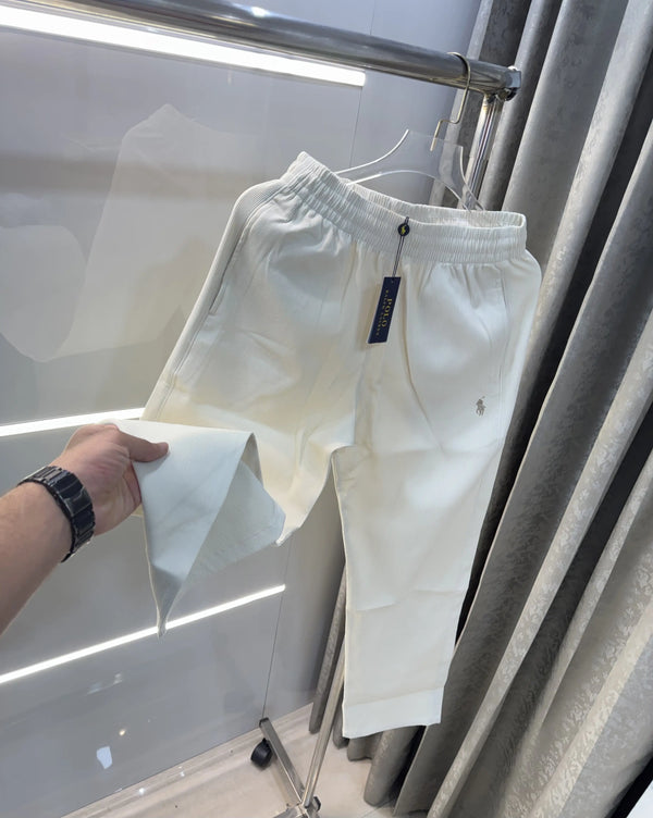 Ralph Lauren Of White Premium Trackpant