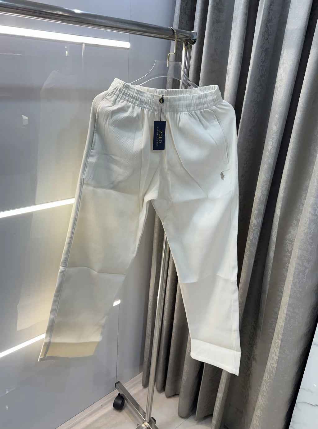 Ralph Lauren Of White Premium Trackpant
