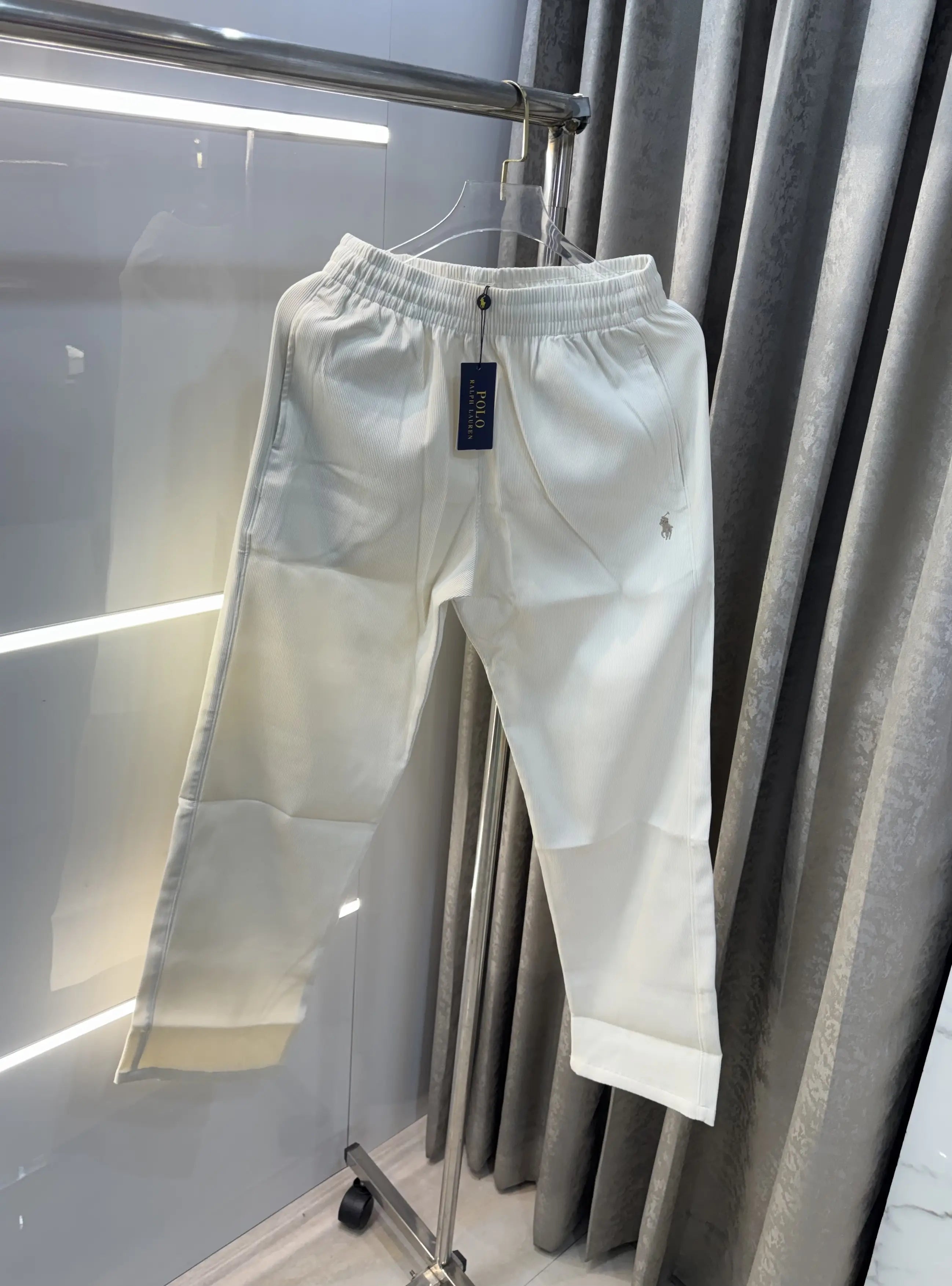Ralph Lauren Of White Premium Trackpant