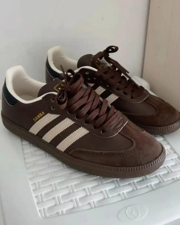 Adidas Samba Og DARK BROWN BEIGE GUM (FIX)