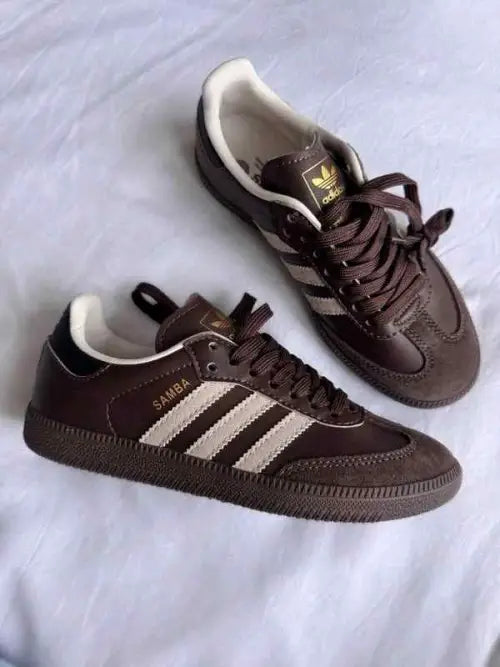 Adidas Samba Og DARK BROWN BEIGE GUM (FIX)