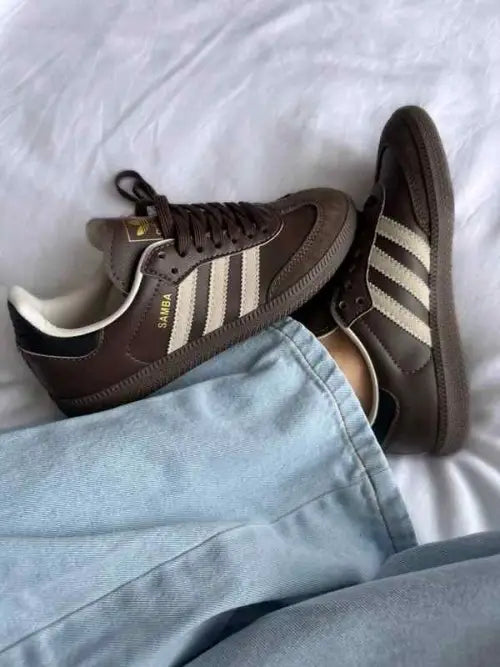 Adidas Samba Og DARK BROWN BEIGE GUM (FIX)