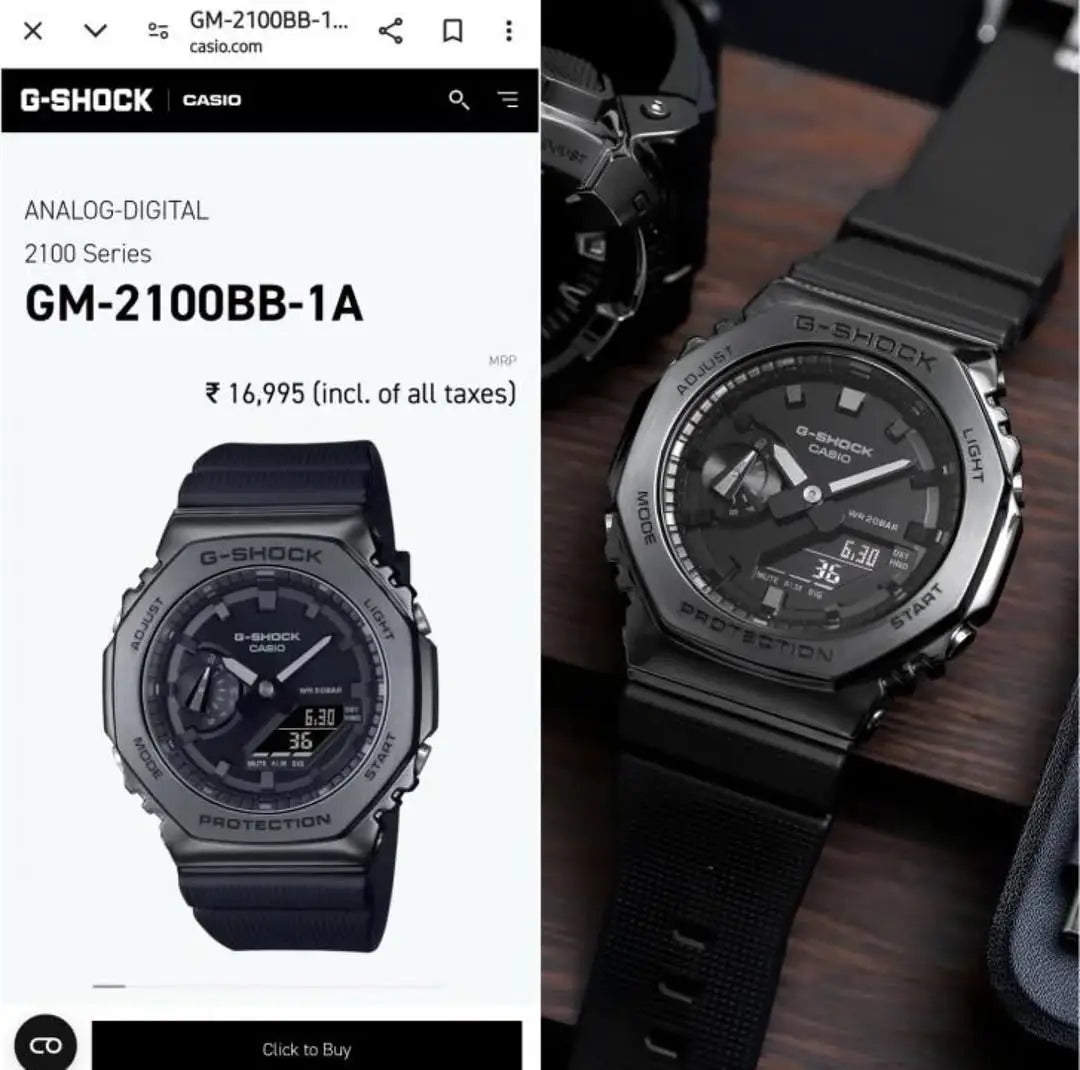 G shock GM 2100 Metal
