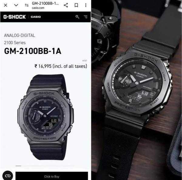 G shock GM 2100 Metal
