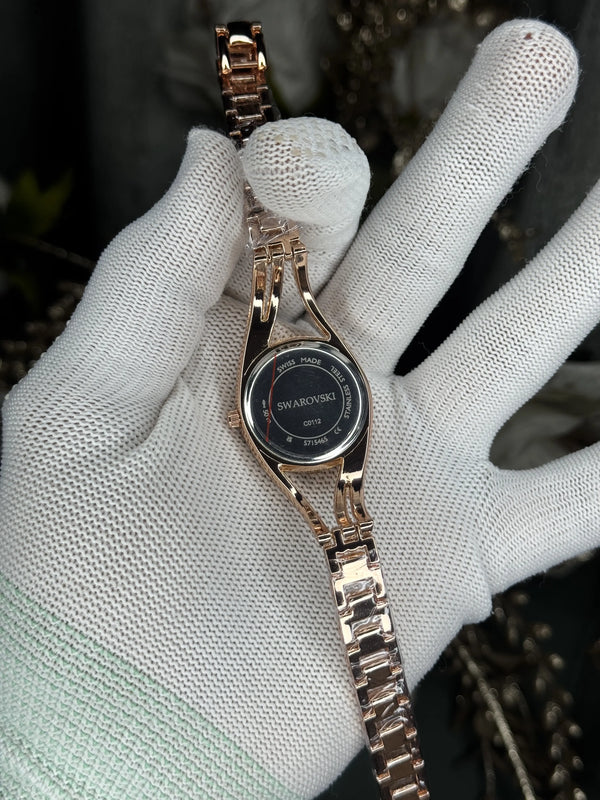 Swarovsk i Hyperbola Bangle Copper Brown Premium Watch