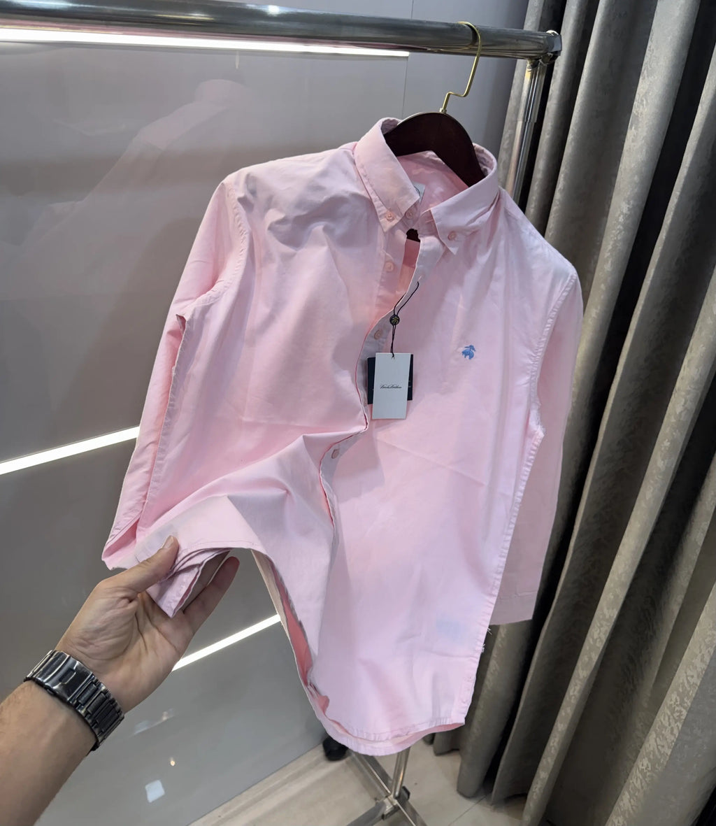 Brooks Brother Pink Oxford Premium Shirt