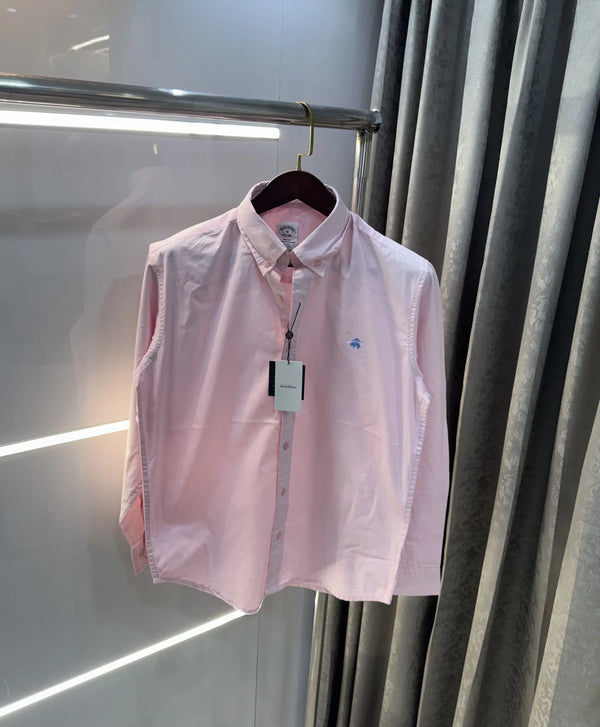 Brooks Brother Pink Oxford Premium Shirt