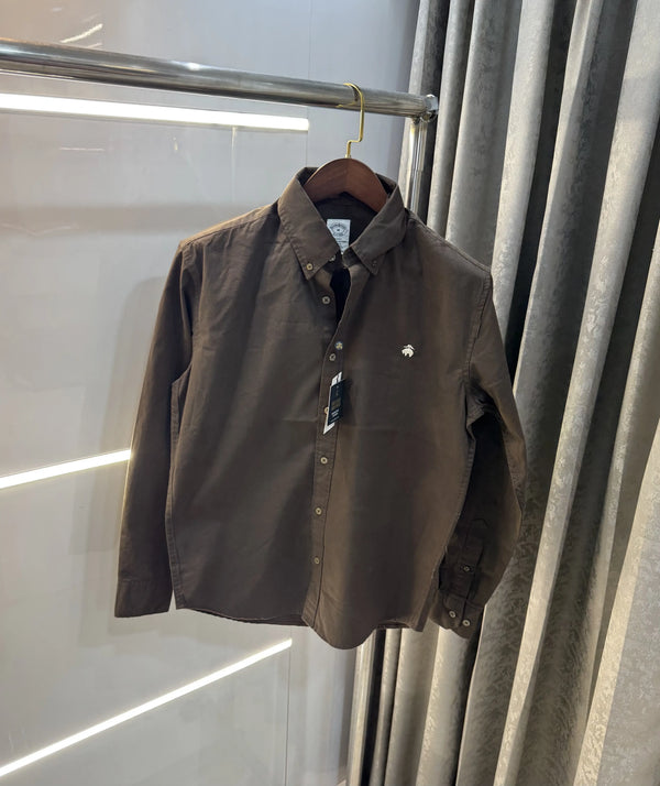 Brooks Brother Brown Oxford Premium Shirt