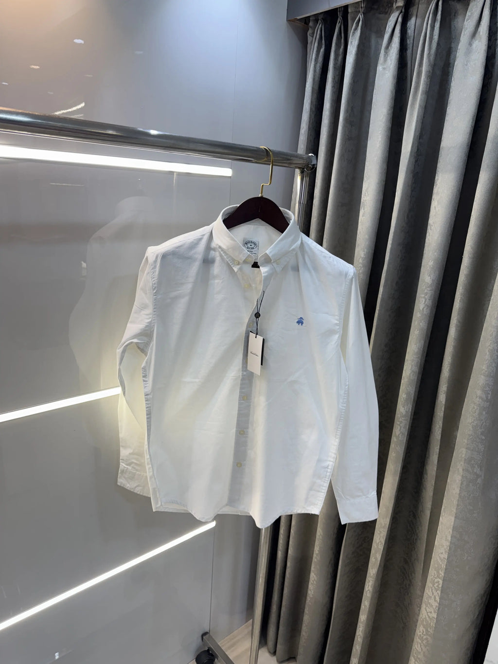 Brooks Brother White Oxford Premium Shirt