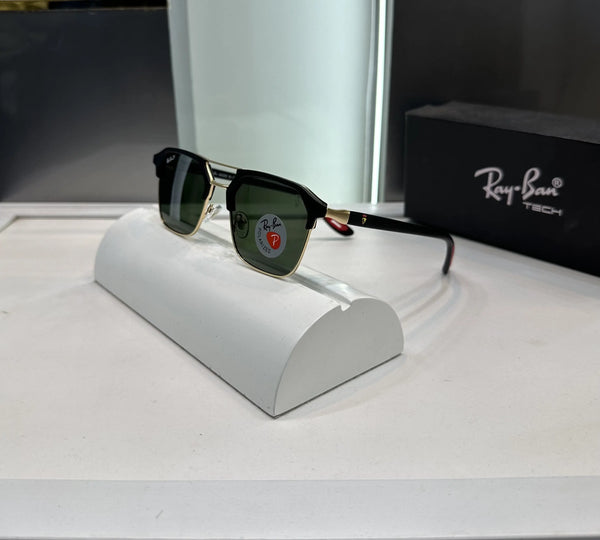 Rayban Black Green Premium Shades 04