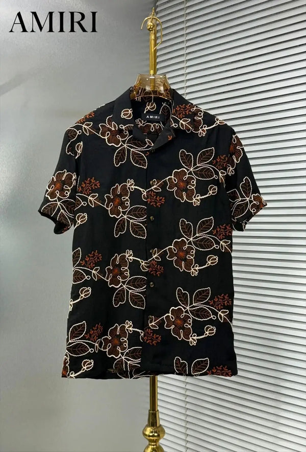 Amiri Black Designer Premium Shirt