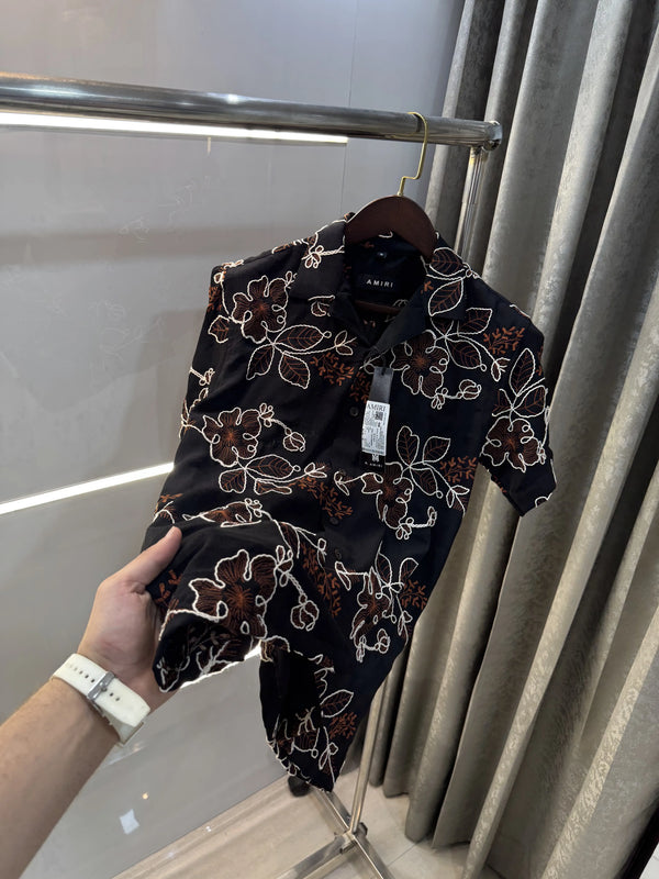 Amiri Black Designer Premium Shirt
