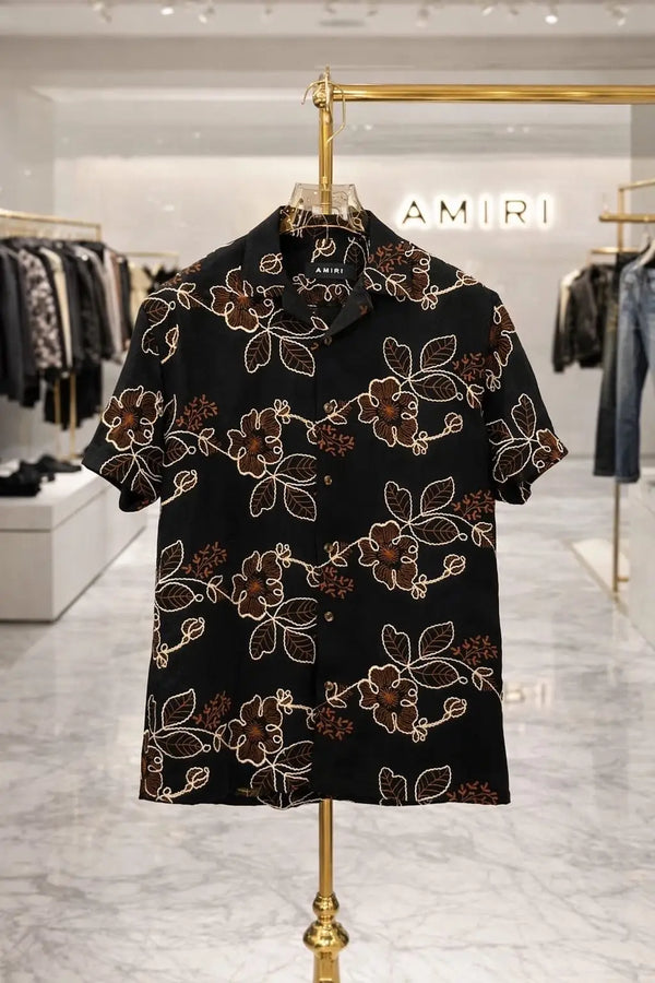 Amiri Black Designer Premium Shirt