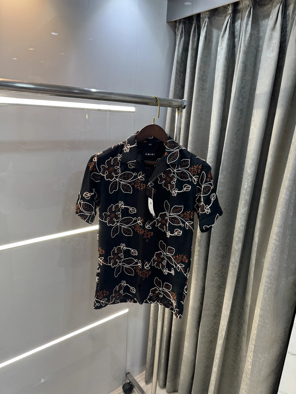 Amiri Black Designer Premium Shirt