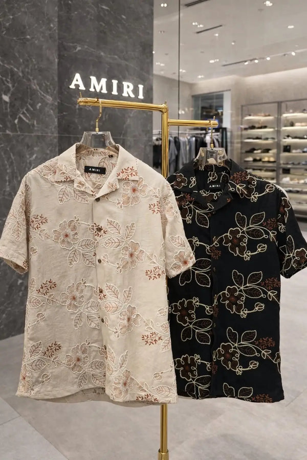 Amiri Cream Designer Premium Shirt