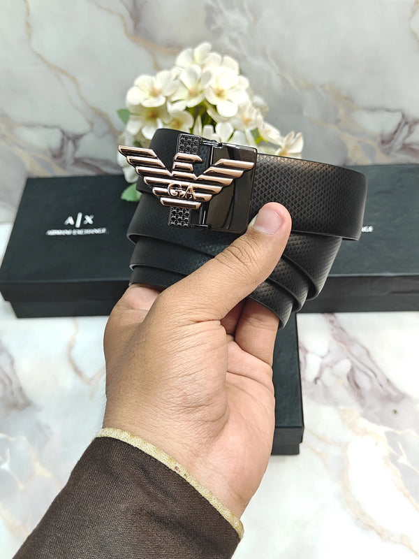 AX ARMANI EXCHANGE PREMIUM QUALITY REVERSEABLE BELT WITH OG BOX AX-121