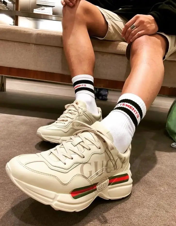 Gucci Rhyton Sneaker With Full Accessories