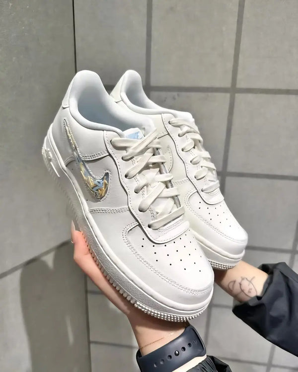 Nike AIRFORCE 1 LV8 3 SAIL CELESTINE BLUE YELLOW