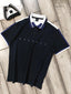 Hacket Petrol Navy Blue Logo Work Premium Polo T-Shirt