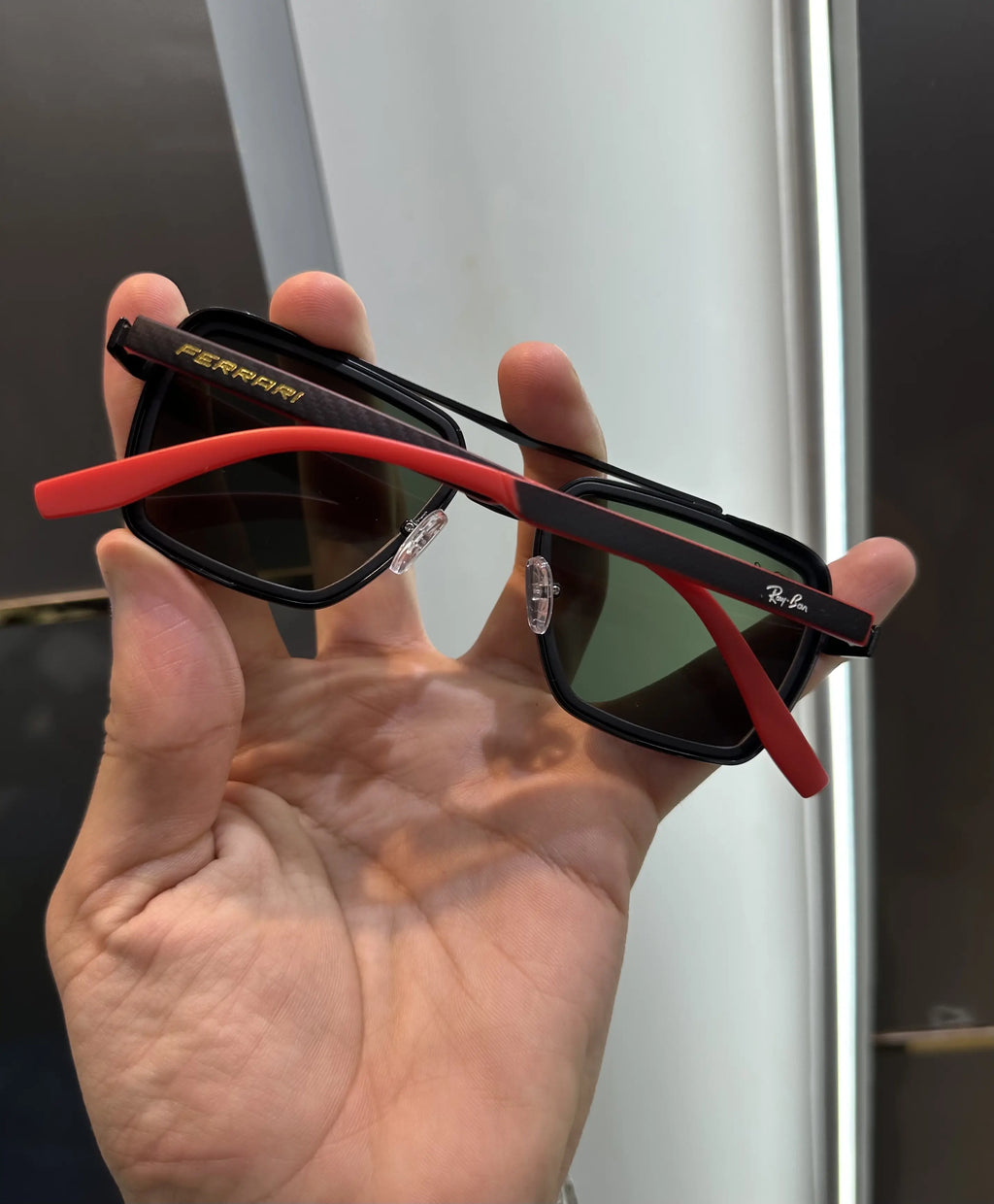 RayBan Ferrar i All Black Premium Shades 06
