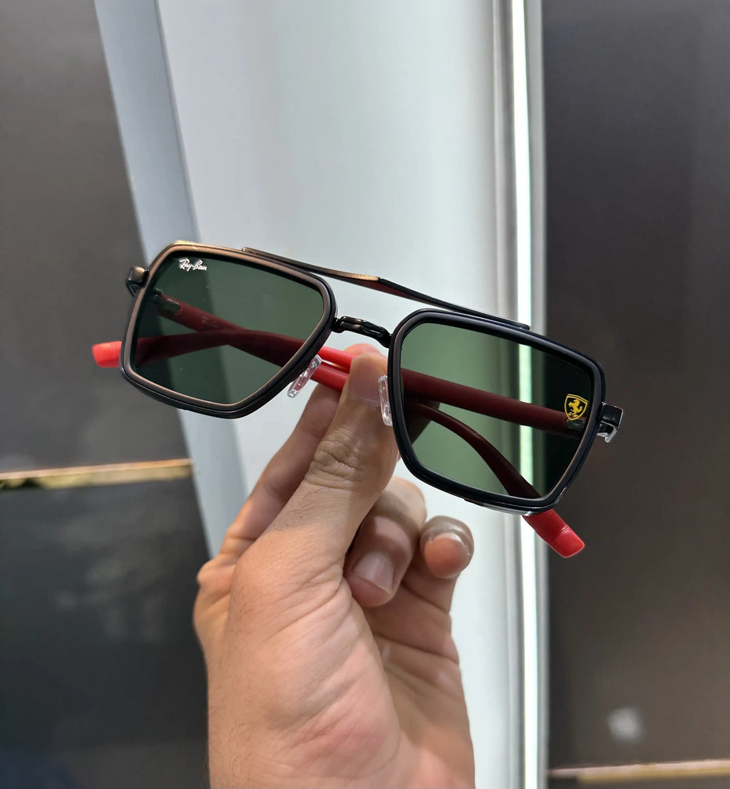 RayBan Ferrar i All Black Premium Shades 06