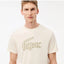 Lacost e Beige Logo Work Premium Polo T-Shirt