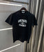 Ami Paris Black Embroidery Logo Premium T-Shirt