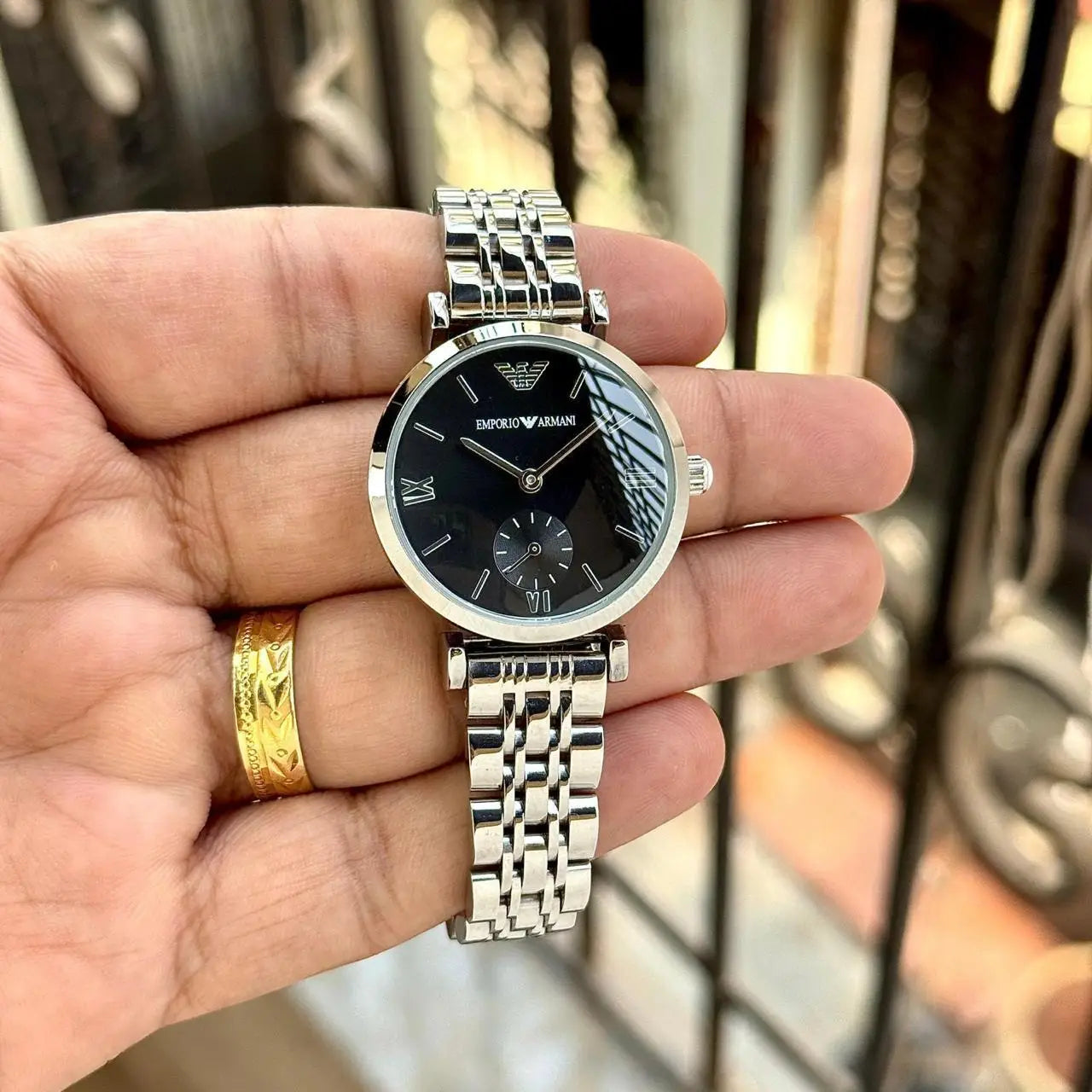Empori_o Armani Silver Black