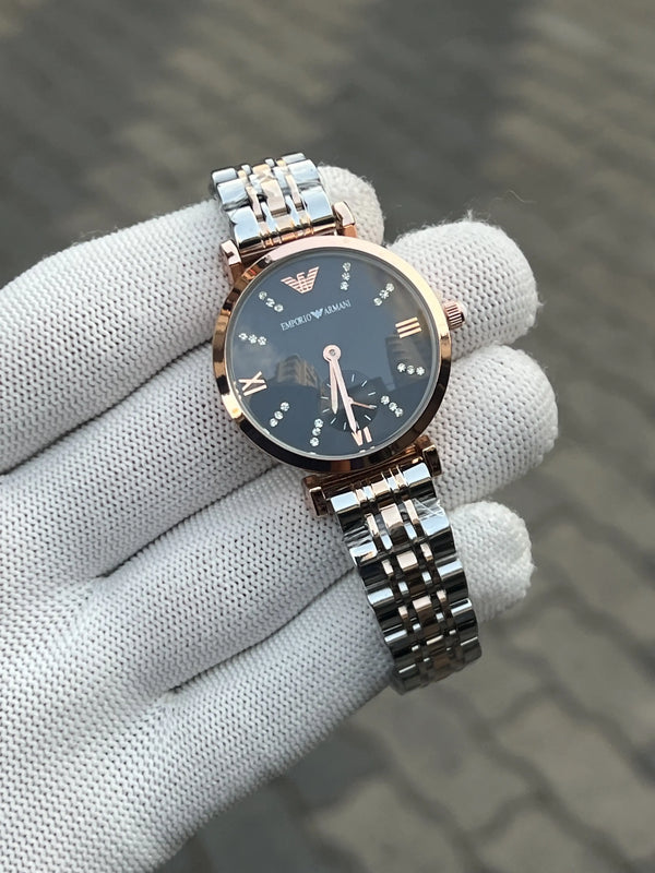 Empori_o Armani Two Tone Black