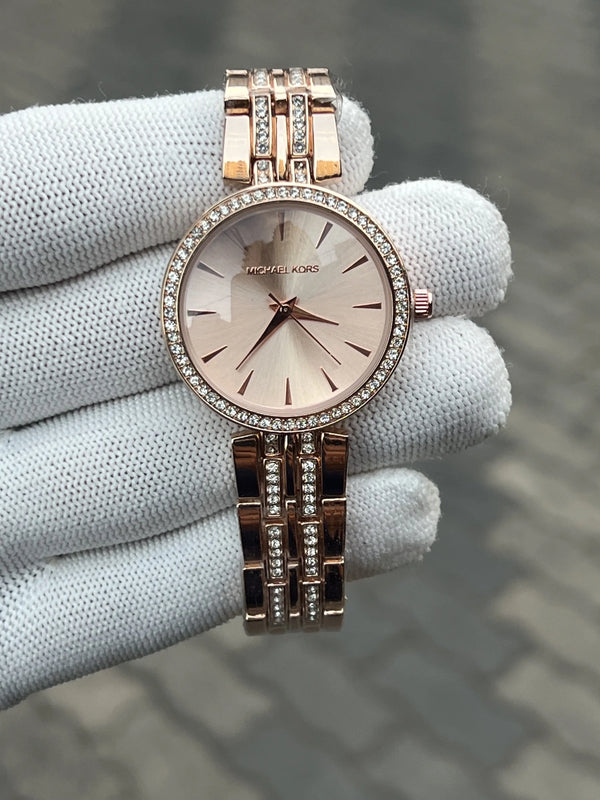 Michae_l Kora Rose Gold Diamond