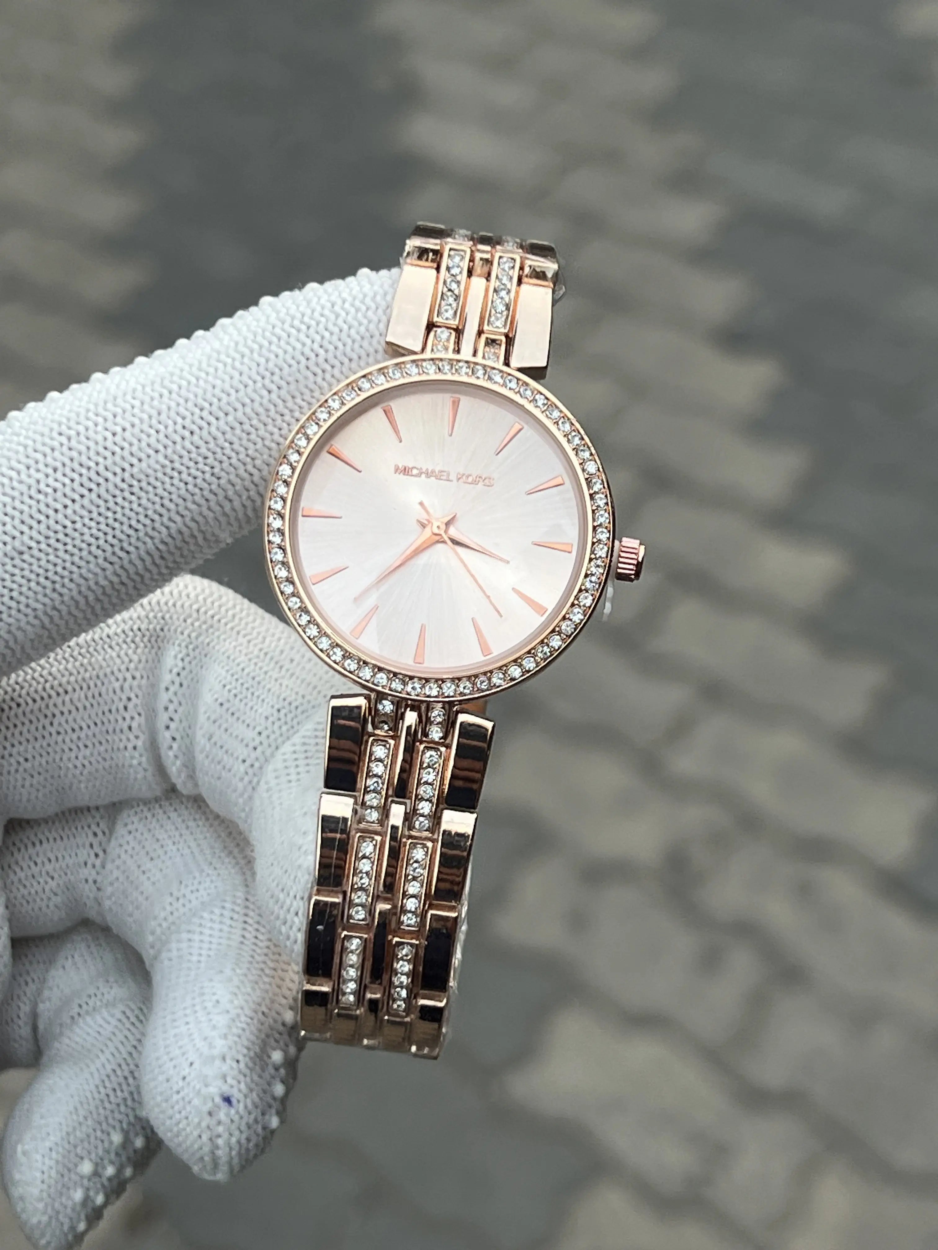 Michae_l Kora Rose Gold Diamond