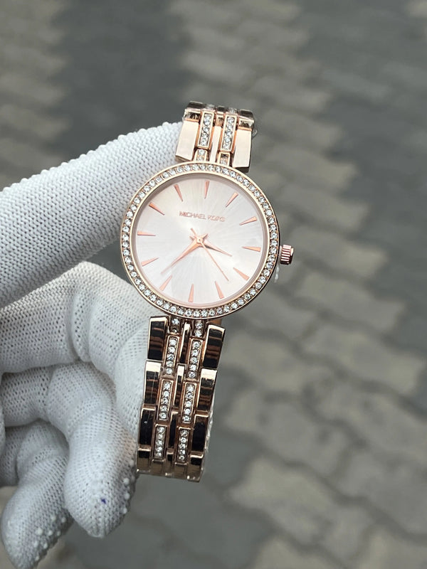 Michae_l Kora Rose Gold Diamond