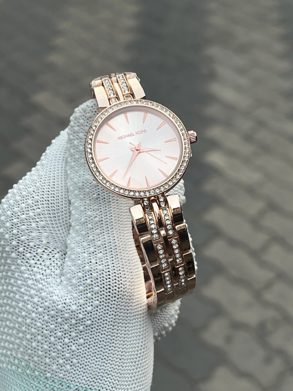 Michae_l Kora Rose Gold Diamond