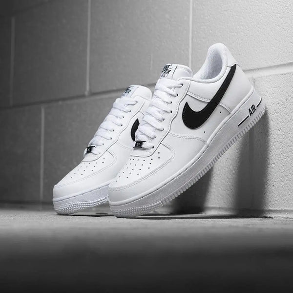 Nike_Air Force 1 Low White Black Mens Shoes