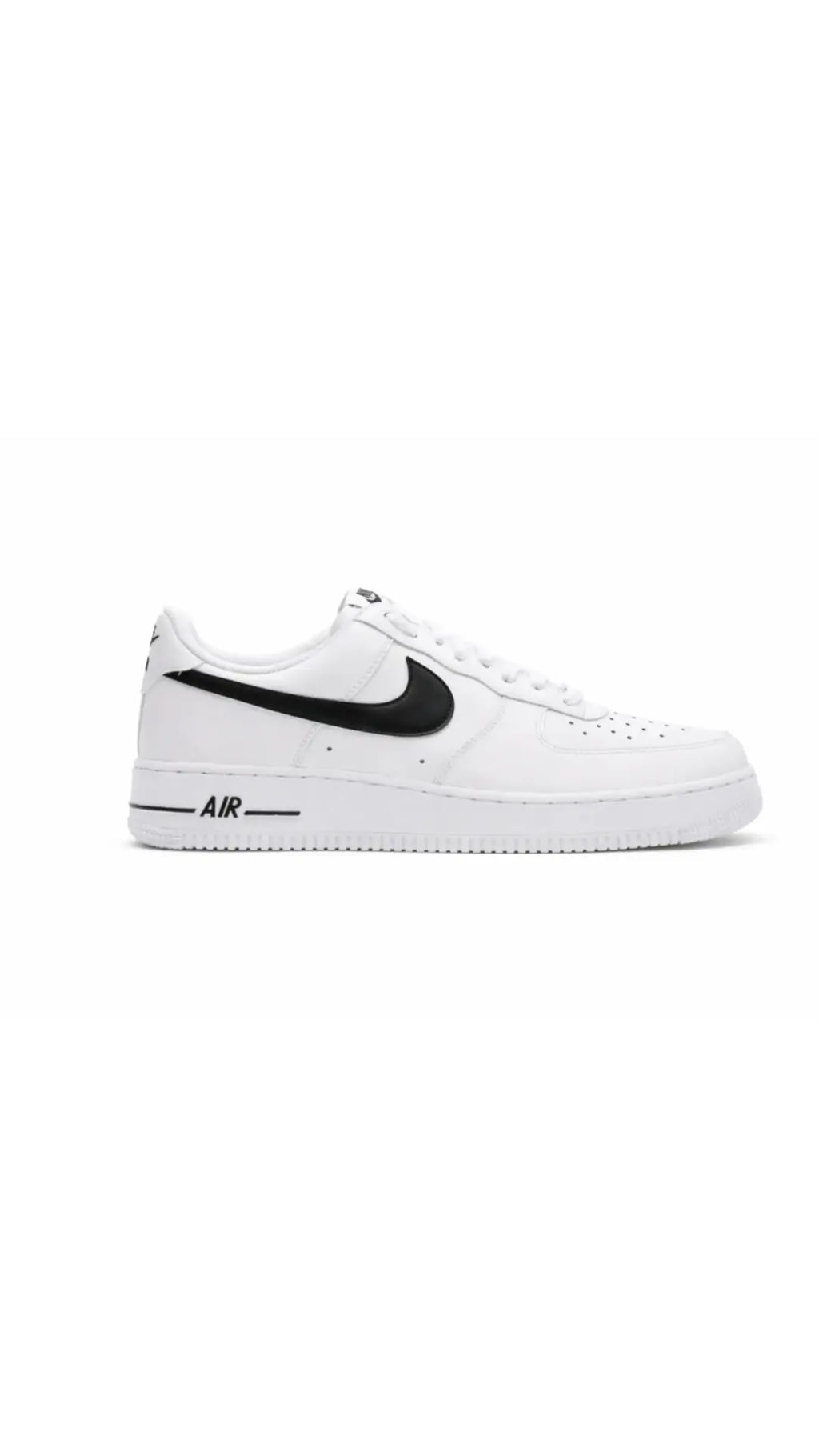 Nike_Air Force 1 Low White Black Mens Shoes